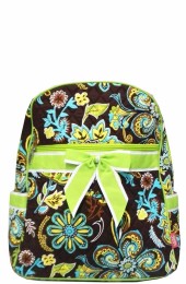 Quilted Backpack-PRY2828-LIME